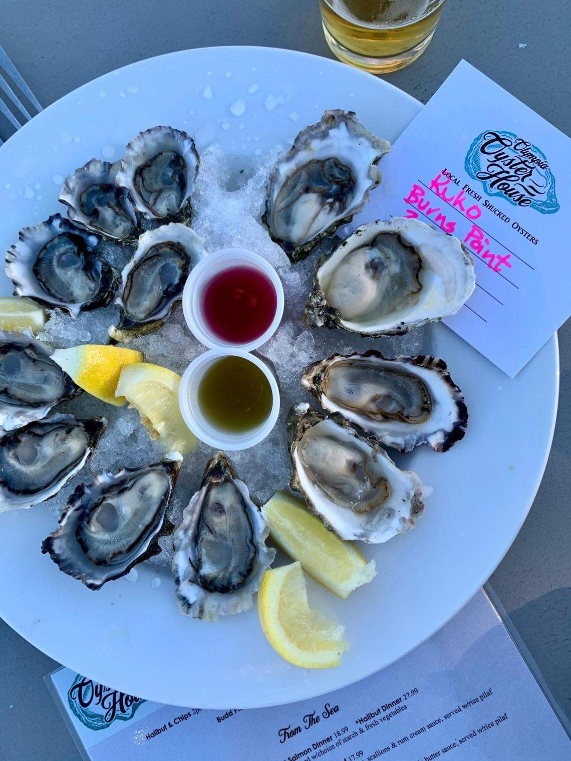 Olympia Oyster House in the Washington state capitol has been shucking Puget Sound oysters since 1859.