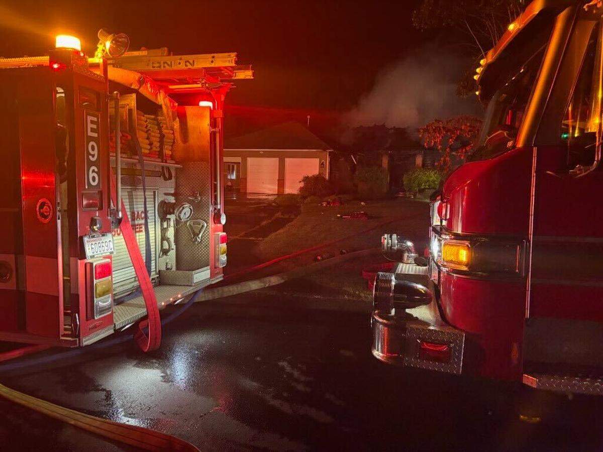 One person was severely injured after a fire in Graham, Wash. in the 22500 block of 147th Avenue Court East on June 4, 2025. The cause is under investigation.