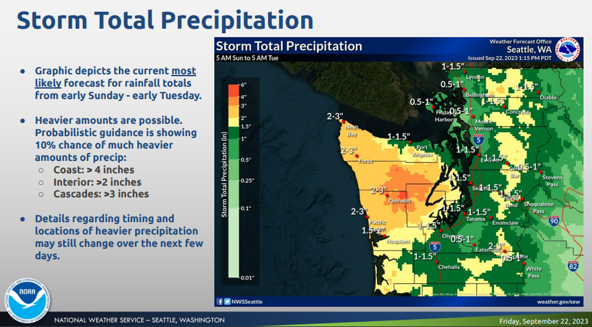The meeting of a deeper center of low pressure out of the Gulf of Alaska and a subtropical moisture plume is bringing that increased moisture to Western Washington, according to the National Weather Service.
