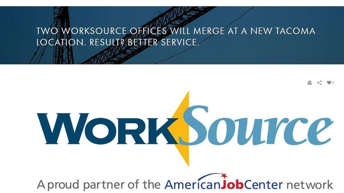 Website announcement of the new office location was posted Monday at workforcecentral.org.