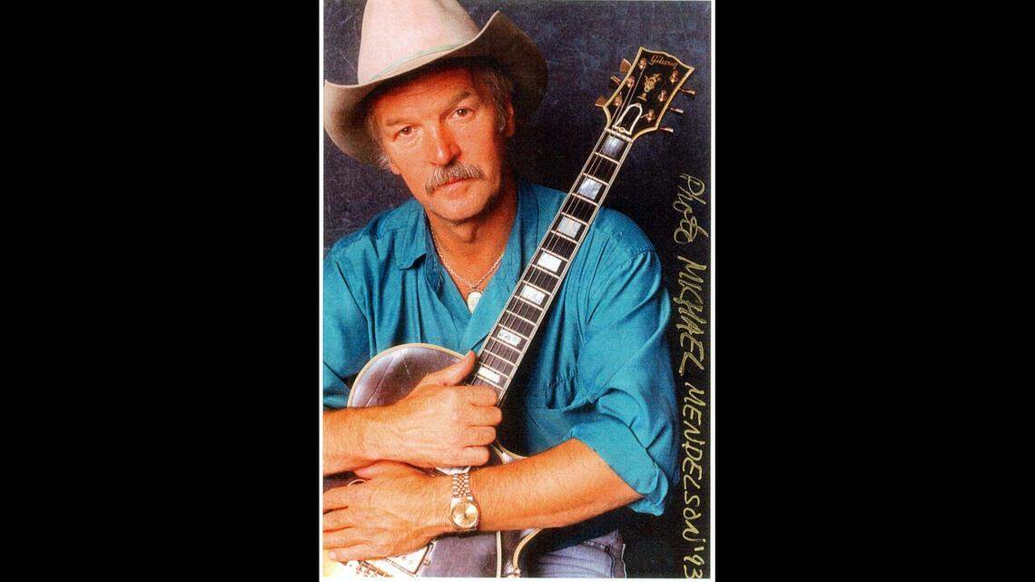 Jerry Miller is shown in a promotional photo from 1993. The legendary Tacoma-born guitar player died Sunday, July 21, 2024.