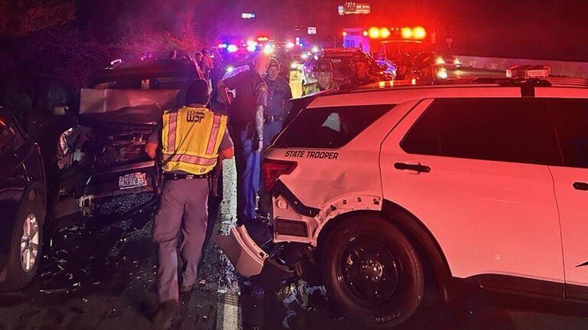 A suspected DUI driver is accused of striking a Washington State Patrol trooper’s vehicle during a traffic stop on Oct. 16, 2025.