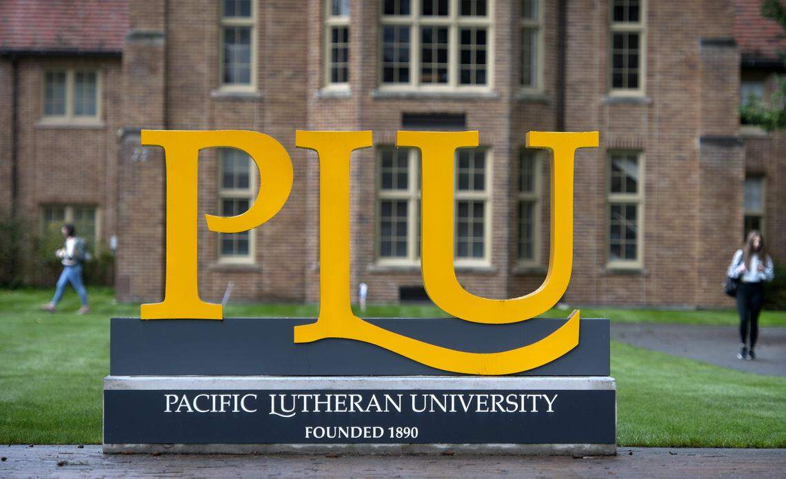 Pacific Lutheran University campus in Parkland on Wednesday, Feb. 26, 2020.