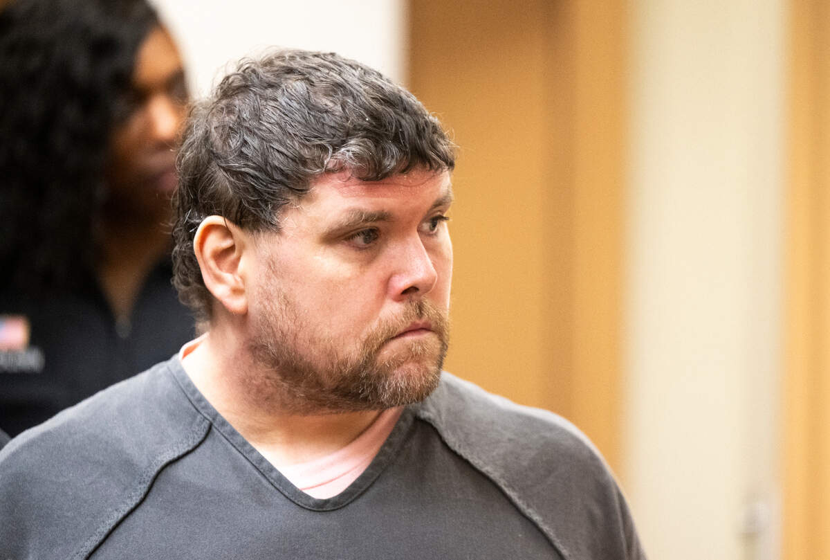 Kyle Sandstrom is charged with vehicular homicide and driving while intoxicated after striking and killing a pedestrian with a truck on Feb. 20 in Puyallup, at the Pierce County Superior Court, on Wednesday, Feb. 21, 2024 in Tacoma, Washington.