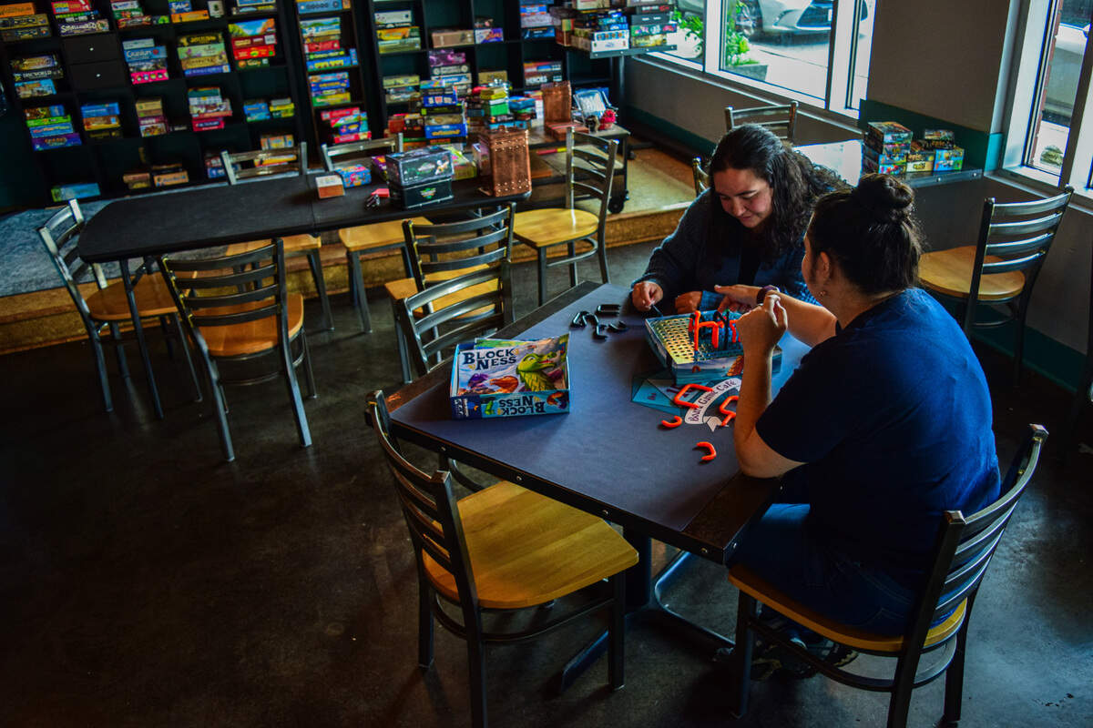 The 15% Board Game Cafe is hosting a “bubbling mocktail” day. A $20 play fee grants you game-time and three mocktails.