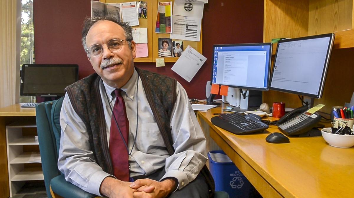Michael Mirra, executive director of Tacoma Housing Authority, in his office, October 10, 2018.