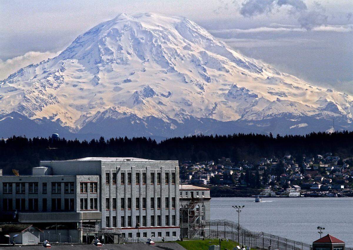 The McNeil Island prison, shown here on March 23, 2011, was closed in 2011.