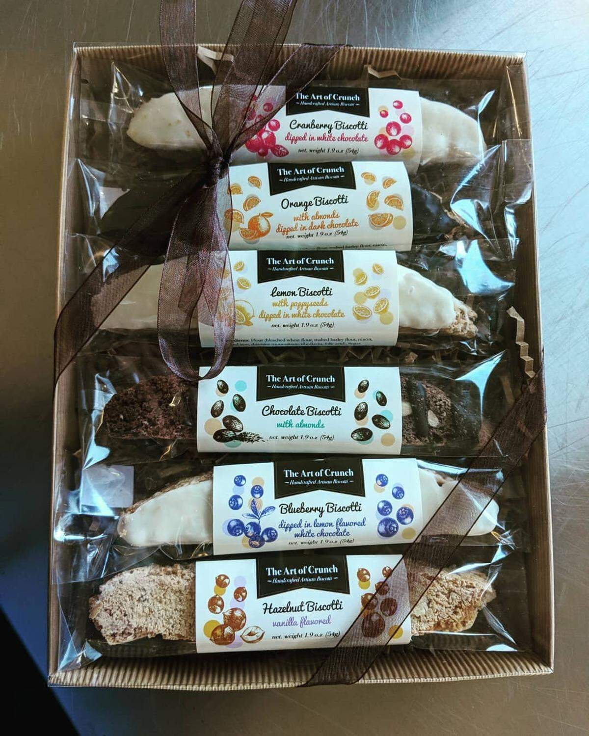 The Art of Crunch crafts biscotti in classic and seasonal flavors from a commissary kitchen in Tacoma, Wash.