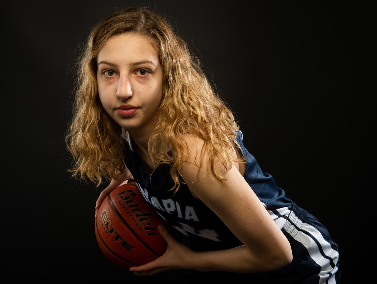 Olympia’s Emily Church photographed at the Tacoma News Tribune in Tacoma, Wash., on Sunday, March 3, 2019.
