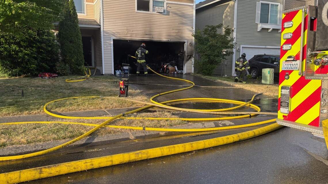 Residential fire in East Pierce County contained, cause under investigation