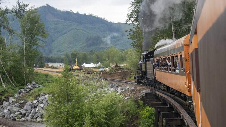 Scenic train near Mount Rainier to expand its line for first time in decades