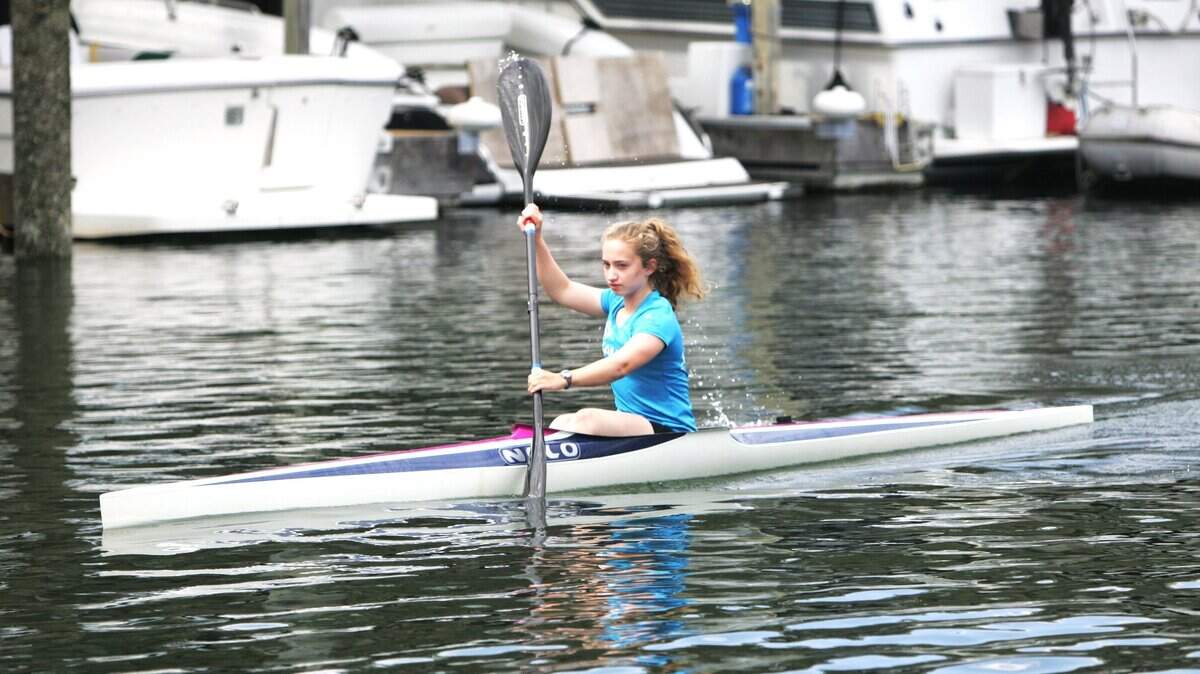 Gig Harbor Canoe and Kayak Race Team kayaker Catherine Wilborn is heading up the summer camps this year for beginning paddlers.