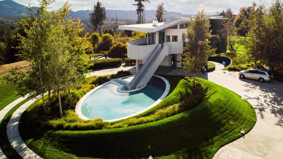 Yours for $11 million: A house that looks like a UFO — near Ramtha’s School of Enlightenment