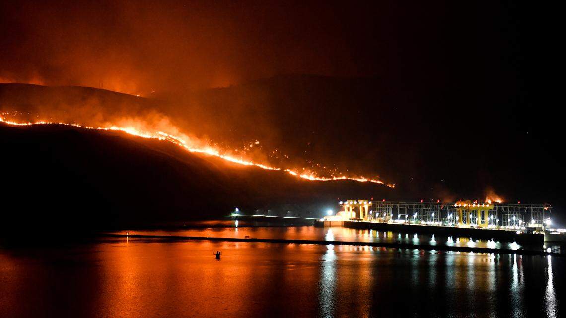 Interactive map shows wildfires burning in Washington, elsewhere in the United States