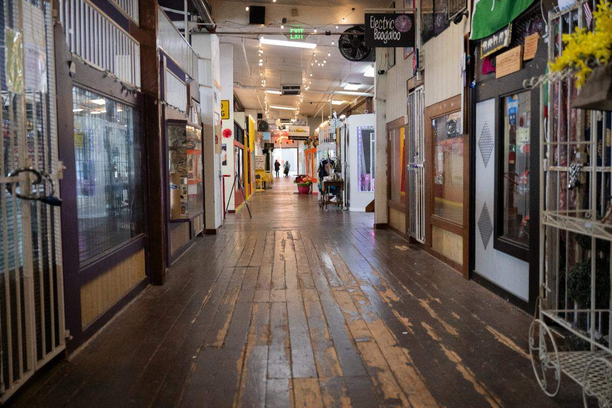 Shops at Freighthouse Square on Thursday, June 26, 2025, in Tacoma, Wash.