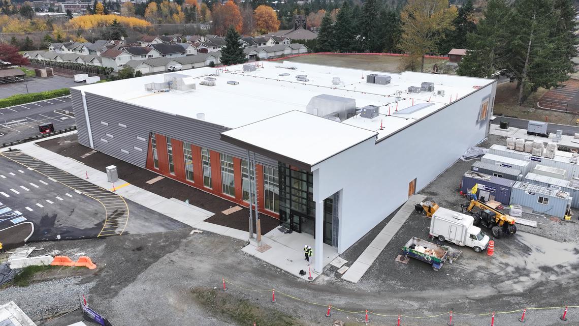 The new Pearl Street Family YMCA building will have a grand opening on Jan. 1, 2026.