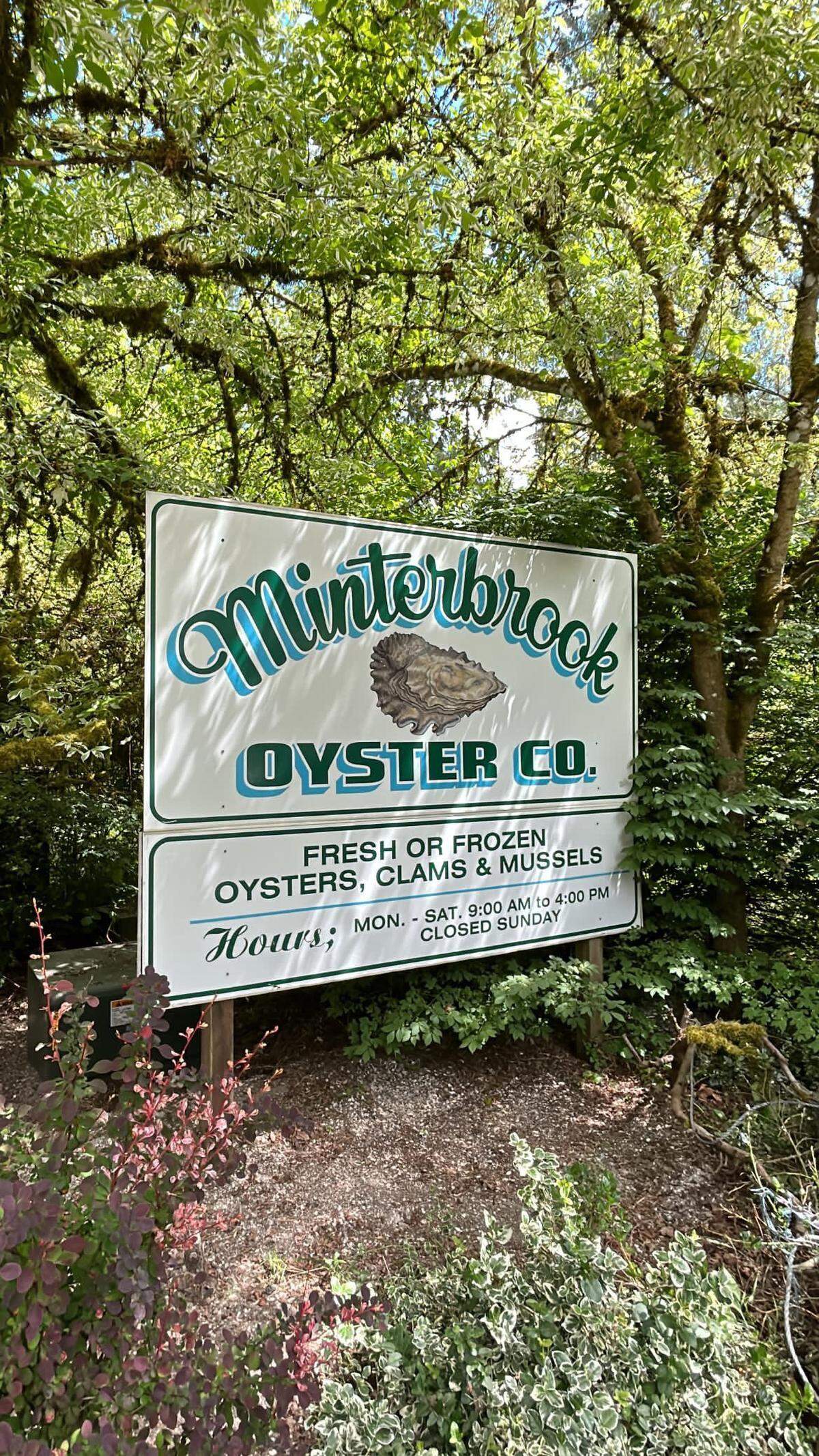 Minterbrook Oyster Company farms shellfish from a plant off of the Key Peninsula and ships their product to buyers across the U.S. and the world.