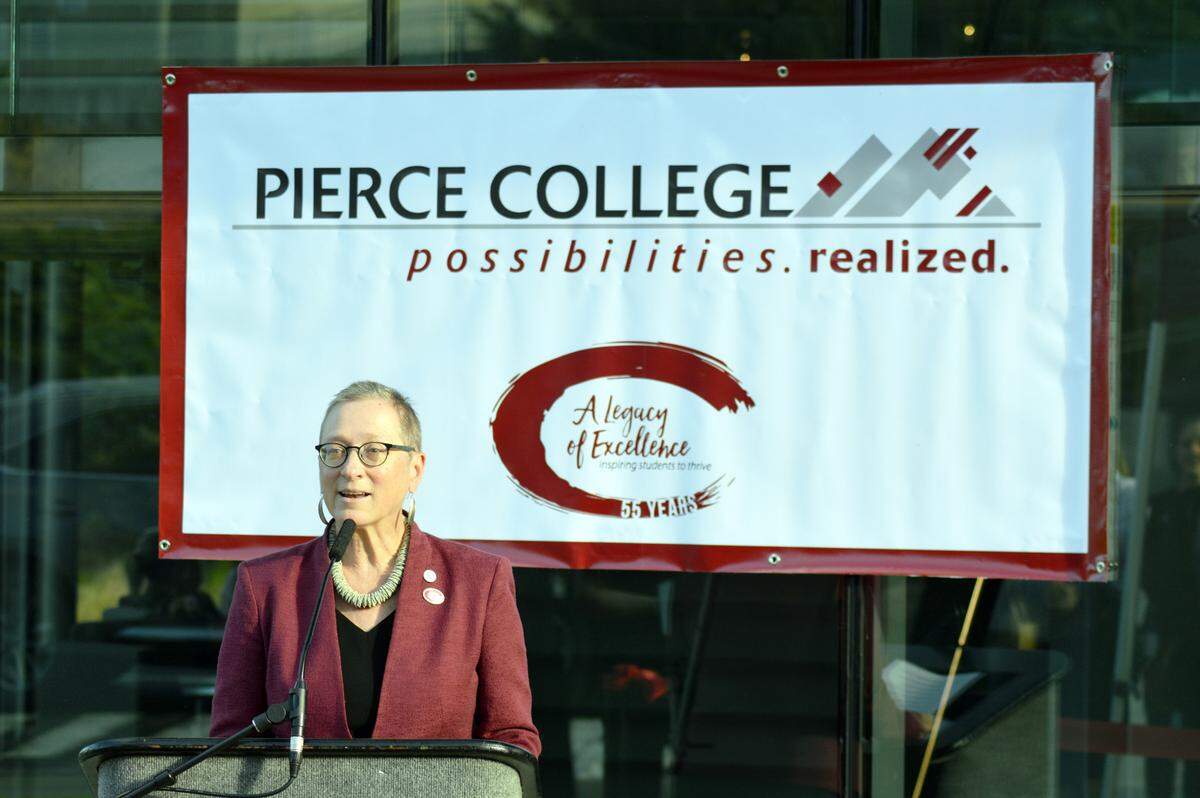 Julie White will be the new chancellor and CEO of Pierce College next year. White will replace Michele Johnson, who has served since 2005 and plans to retire.