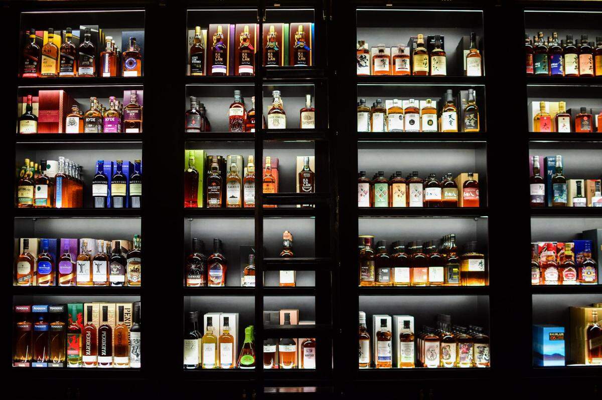 McCallum & Sons Whisky was a stunning boutique, housing bottles both affordable and rare from around the world. The owners also hosted private events in the space.