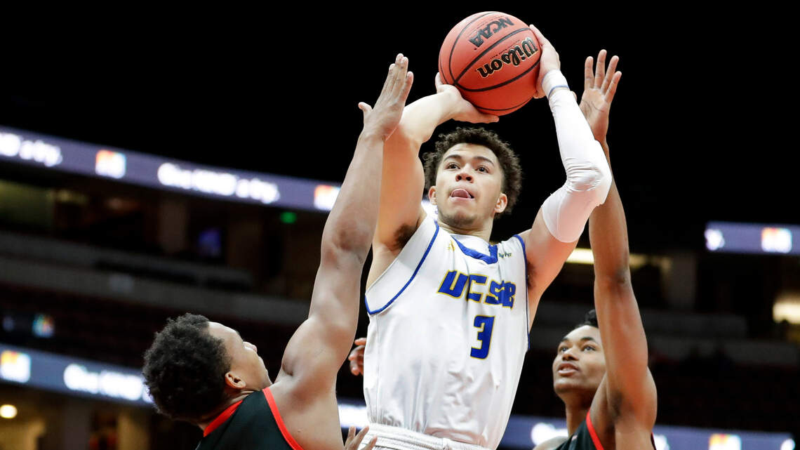 Former Peninsula star JaQuori McLaughlin, now at UC Santa Barbara, named Big West Player of the Year