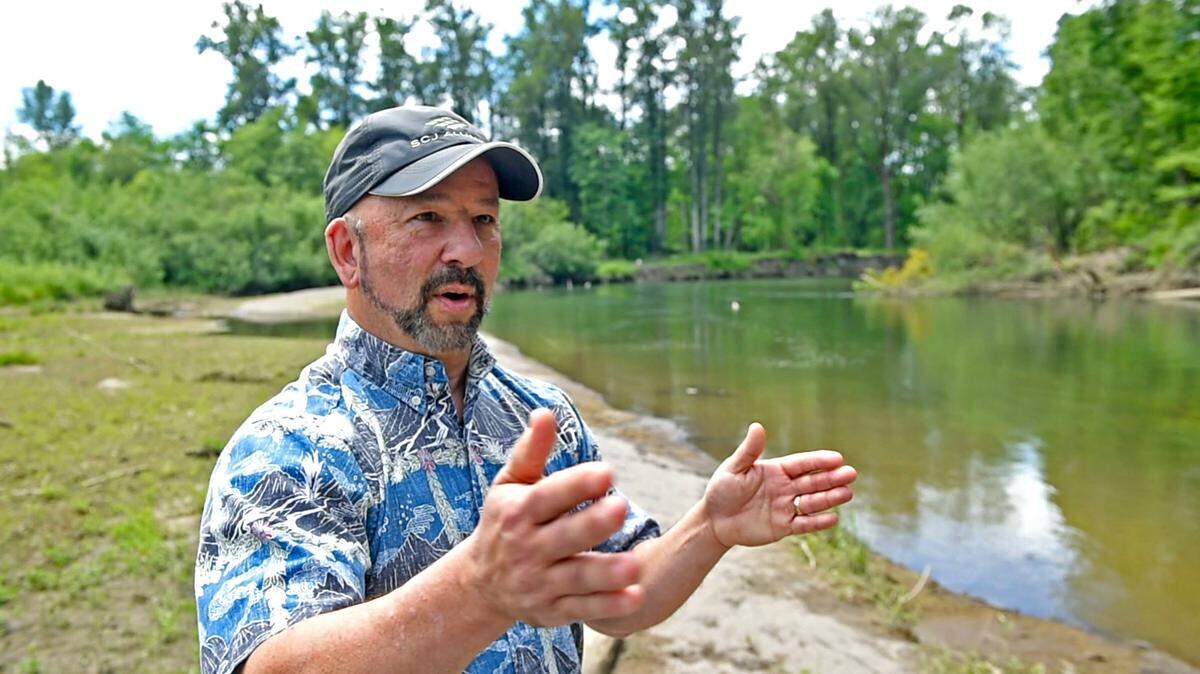 David Troutt, head biologist for the Nisqually Tribe, believes a solution can achieved to limit the impact Interstate 5 is having on the Nisqually River. “We’re hopeful that we can do a complete reconstruction of I-5 across in the Nisqually Delta to protect it for the economic value and value for national security, but do it in a way that also promotes critical habitat for salmon, and is respectful of the tribes treaty rights and desire to fish,” Troutt said.