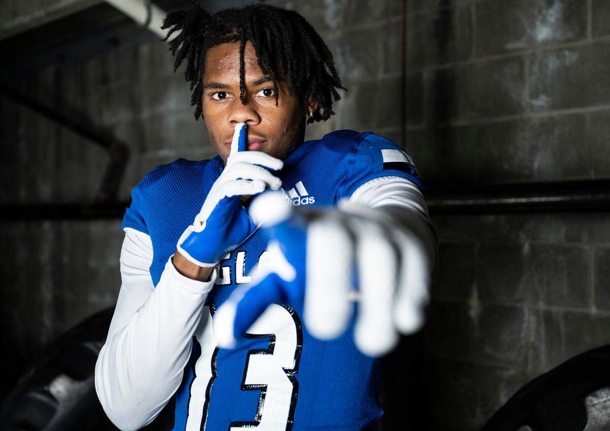 Federal Way junior Rahshawn Clark poses for a portrait after being selected as a defensive back for The News Tribune’s 2022 All-Area football team, at Mount Tahoma High School in Tacoma, Wash. on Dec. 4, 2022.