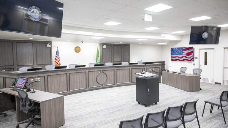 $27M price tag: Take a look inside new Pierce County Council chambers