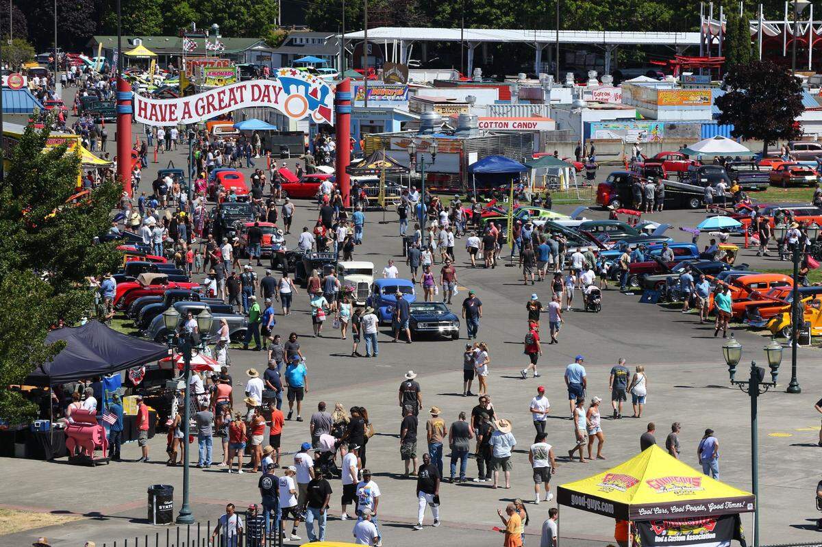 Over 2,500 hot rods, muscle cars, classic cars and other vehicles will be at the Washington State Fair Events Center in July.