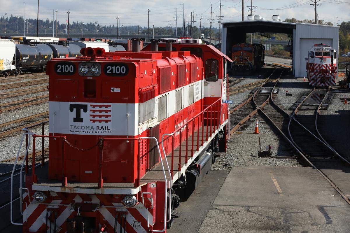 Tacoma Rail is getting three zero-emission locomotives.