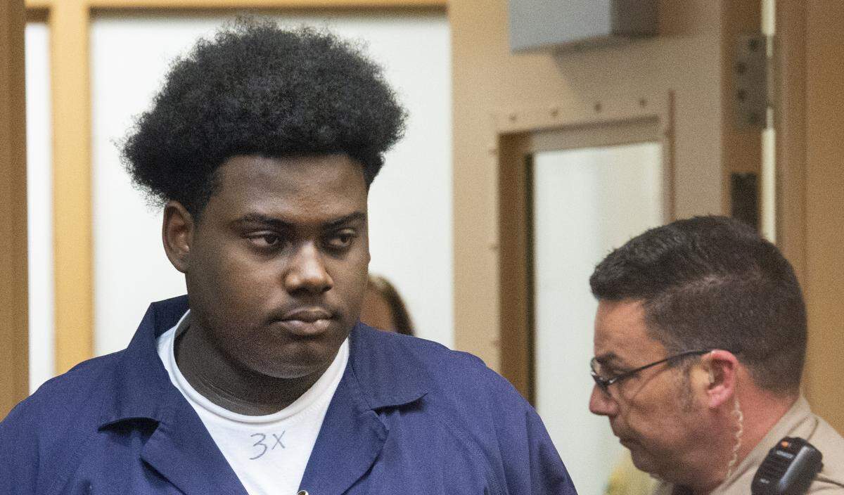 Robbrie Purdell Thompson is charged with two killings. His trial is underway in Pierce County Superior Court.