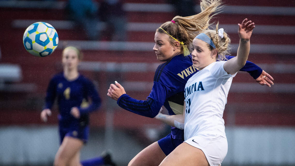 Lowney, Casello score goals for Vikings in Puyallup’s 2-0 district win over Olympia