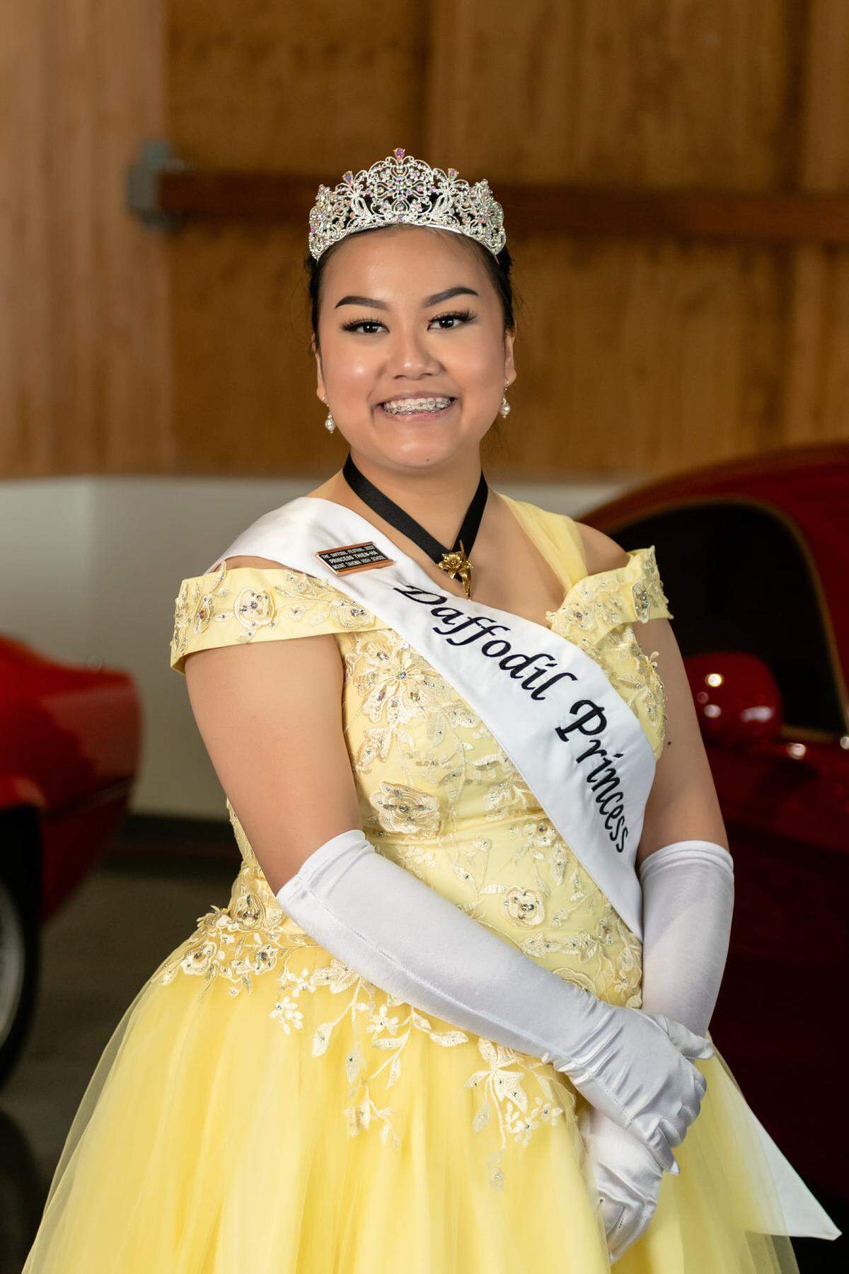 Thien-Ha Ngo from Mount Tahoma High School is one of the many BIPOC princesses on this year’s Daffodil court.