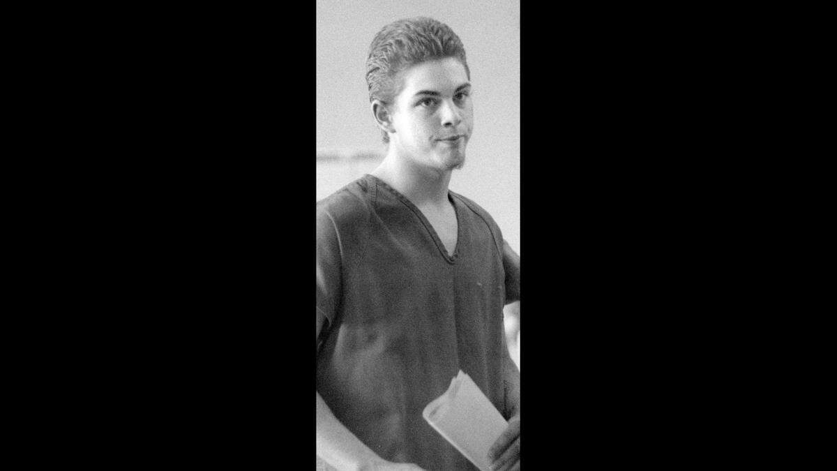 Jason Allison, 18, is arraigned in Pierce County Superior Court on May 18, 1994 for the murder of 59-year-old Marietta Dela Cruz.