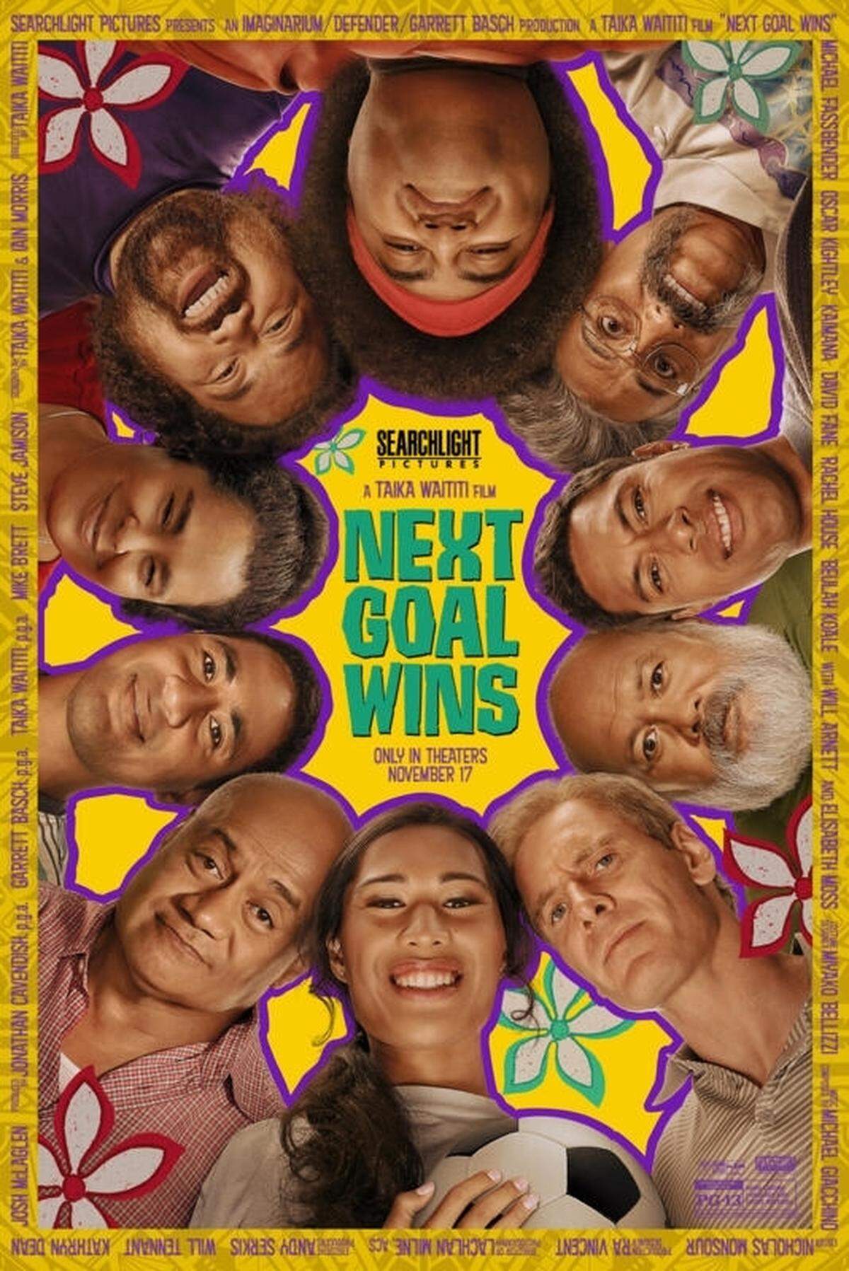 The movie poster for “Next Goal Wins.”