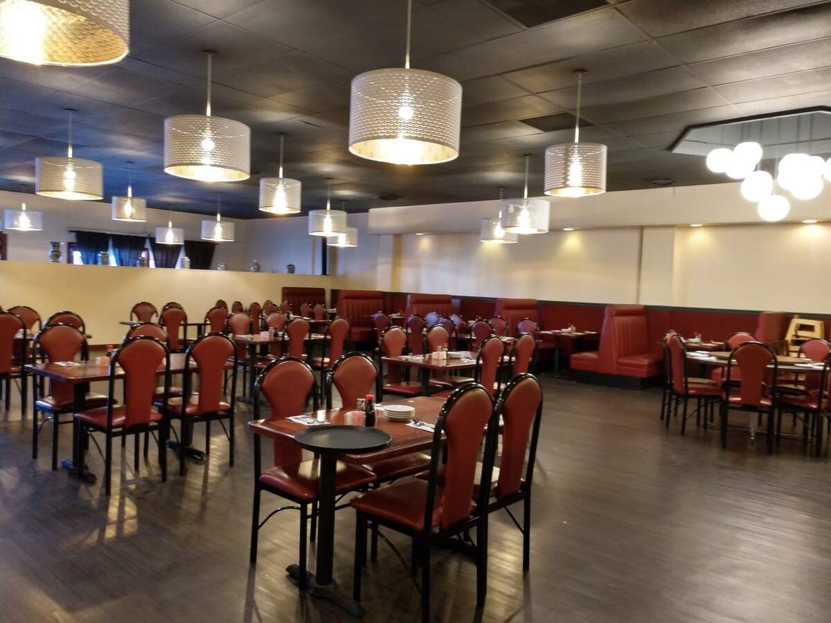 The dining room of Cheng's Asian Restaurant in Lakewood.