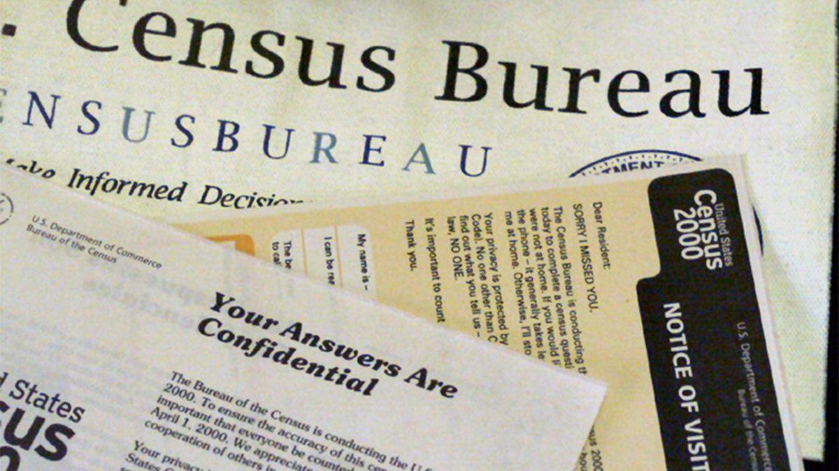 The paperwork used by census takers in 2000. The next round of data collecting is in 2020, and Tacoma’s temporary office will open next summer. You can already start applying for census jobs now.