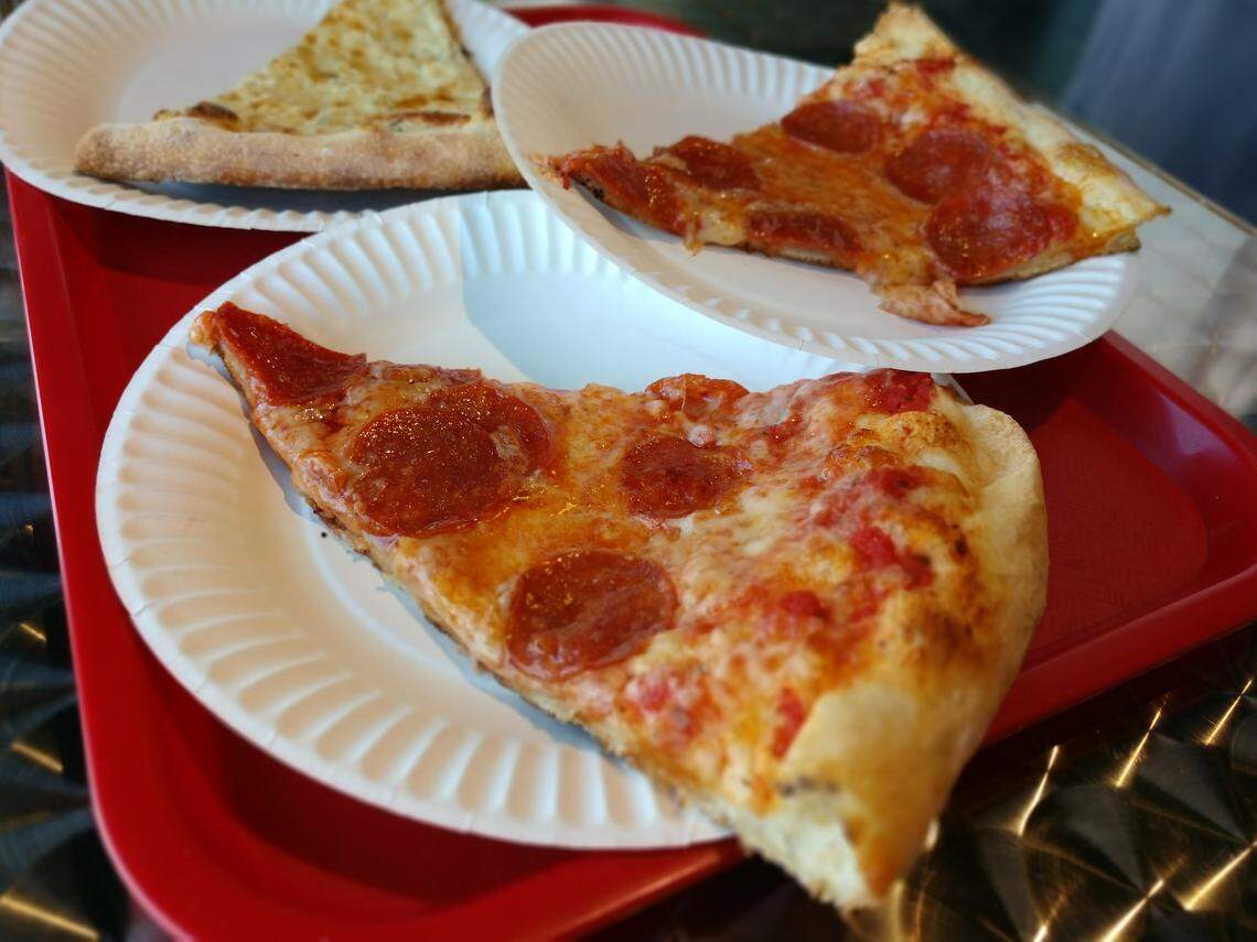 Salamone’s Pizza is in the Stadium neighborhood.