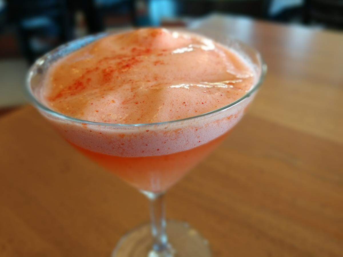 The Madame Pele, a specialty drink on the Hawaiian menu at Cooks Tavern in Tacoma.