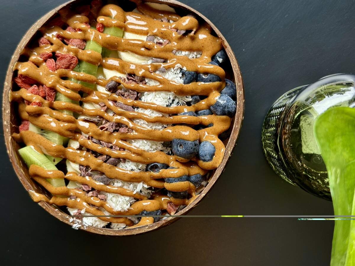 Randolph fell for açai bowls in Hawaii but couldn’t find them in Tacoma. Through nearly eight years of serving them at local markets and almost four in Sumner, her recipes are “dialed” — but you can customize bowls to your liking from the base to the toppings.