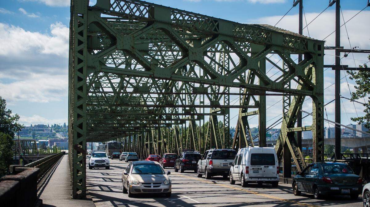 The bridge over the Puyallup River connecting Tacoma and Fife is closed for safety reasons until further notice.
