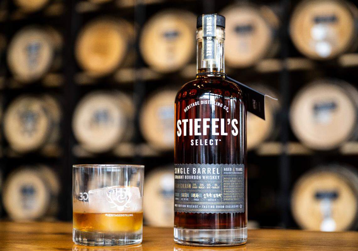 In conjunction with its 10th anniversary, Heritage Distilling Co. debuted its new line of single-barrel whiskeys called Stiefel’s Select. The first bottling is a five-year, four-grain bourbon featuring grains from Washington farms.