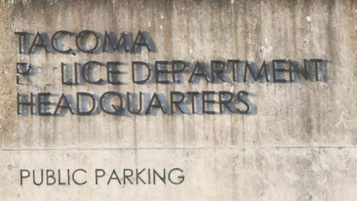 ‘O,’ no! Man accused of vandalizing Tacoma police headquarters sign