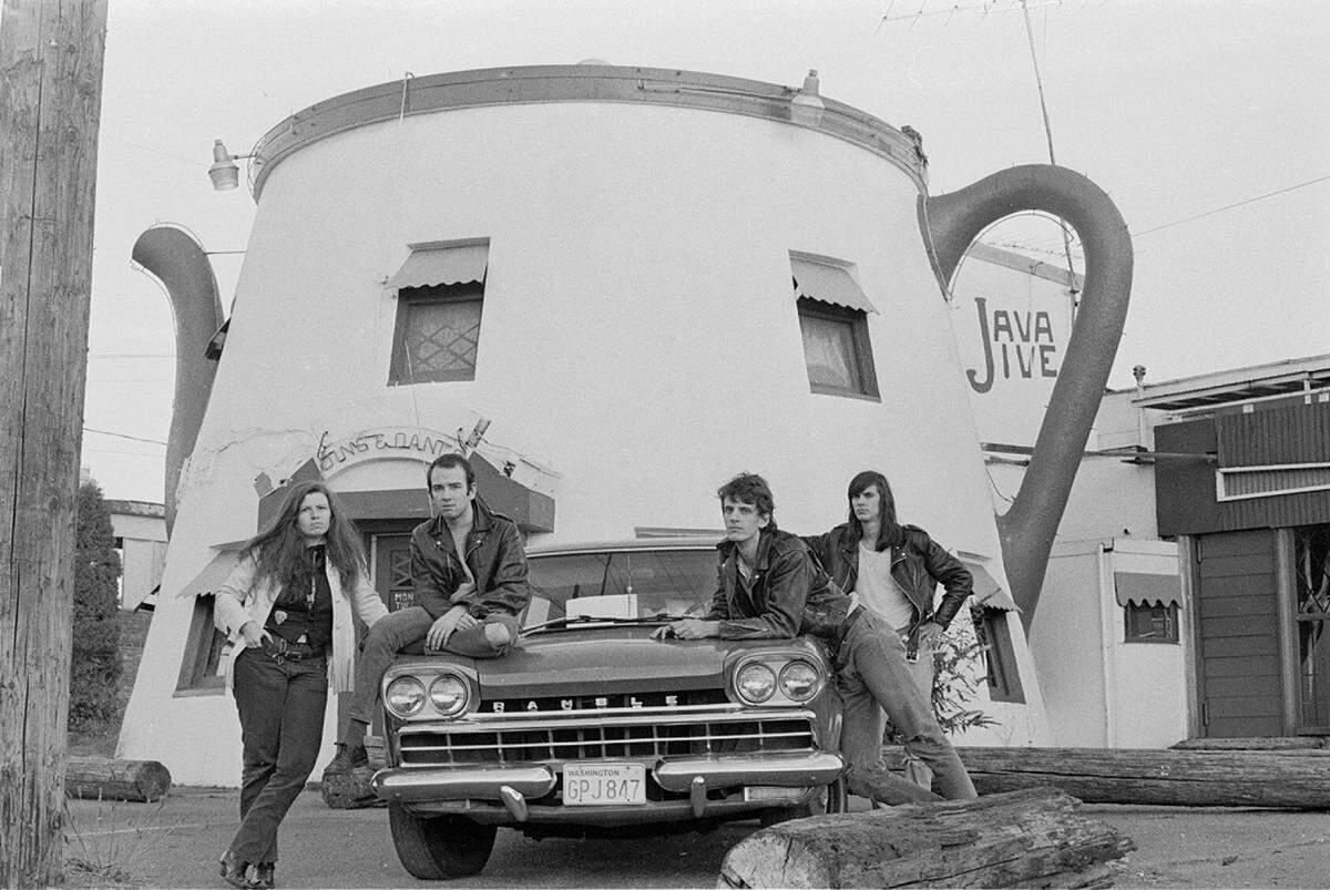 A courtesy photo of the Tacoma band Girl Trouble from The News Tribune archives. According to the information included on file, it was taken in August, 1986.