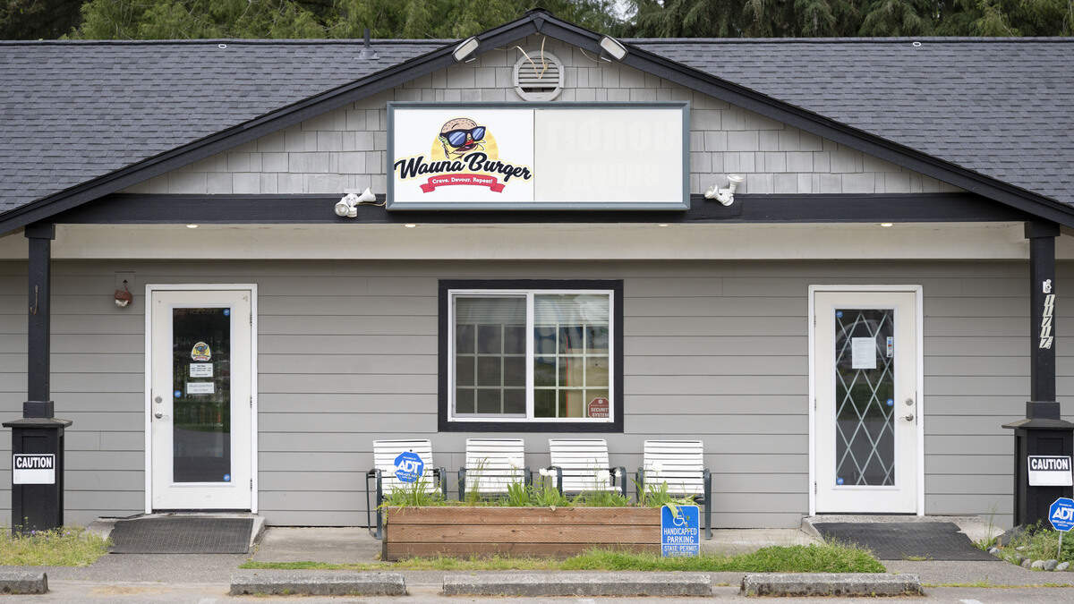Wauna Burger is pictured on Tuesday, April 28, 2026, in Gig Harbor, Wash.