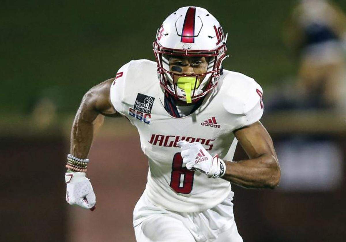 Record-setting wide receiver Jalen Tolbert was at his best at South Alabama facing the best competition, particularly against Southeastern Conference opponents such as Tennessee.