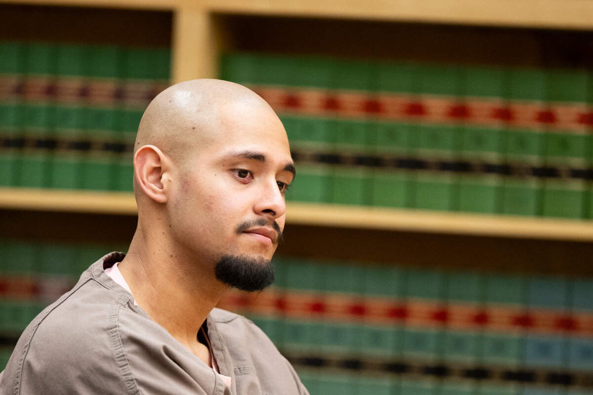 Angel Mendez, 20, is sentenced for murdering 60-year-old Seok Park, the owner of a corner store during a robbery, at Pierce County Superior Court, on Friday, April 25, 2025, in Tacoma, Wash.
