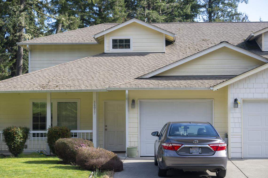 The home in the 14000 block of 87th Avenue Court Northwest where Zoya Shablykina lived is pictured on Wednesday, Feb. 25, 2026, on the Key Peninsula. Shablykina was one of five people left dead Tuesday following a violent attack in the neighborhood.