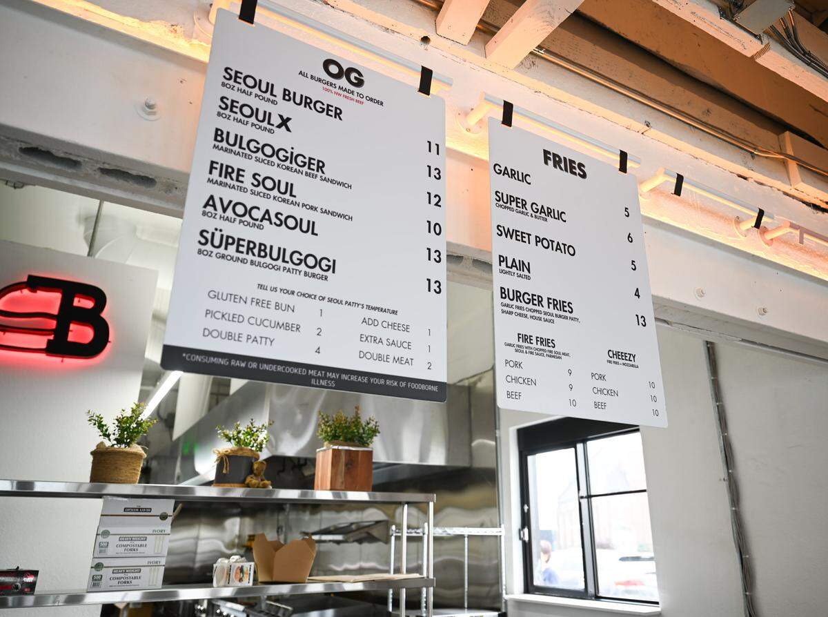 Burger Seoul is back, and owner Young La hopes to expand this menu in the coming months with new items that will further harness the medley of Korean and American flavors and ingredients.