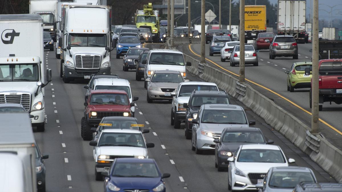 Expect long delays on northbound I-5 through DuPont over the weekend.