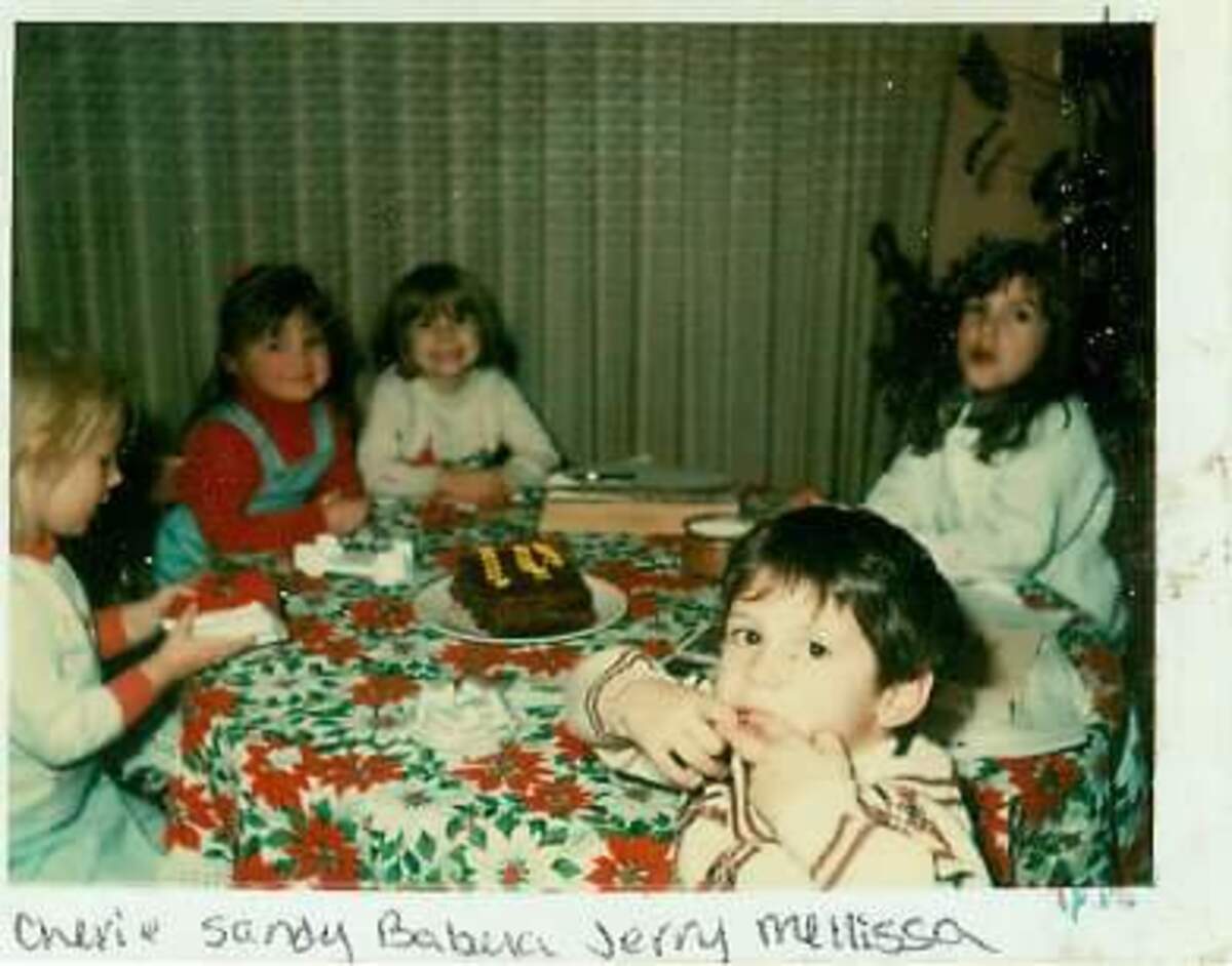 Jerry Sellers and his cousins, when he was about 6-years-old.